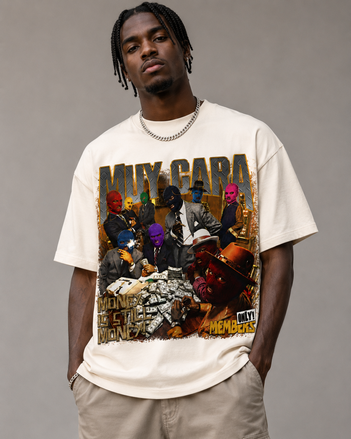 Muy Cara "Money Is Still Money" Bootleg Tee
