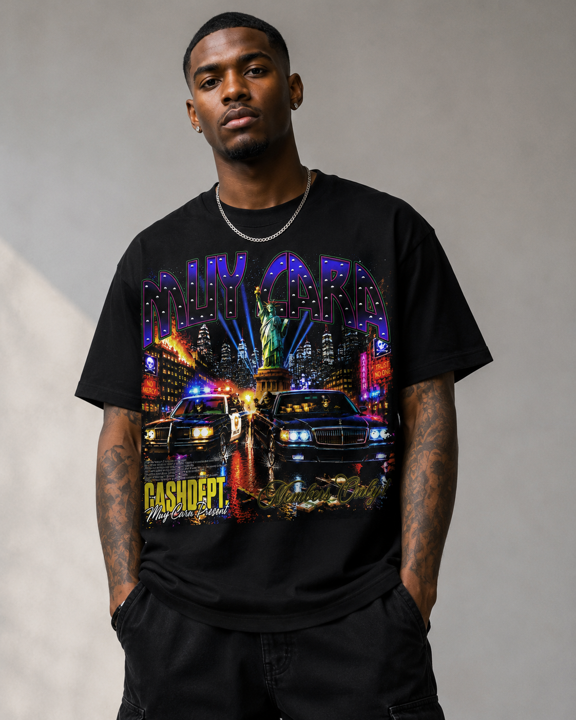 Muy Cara "Cash Dept" Bootleg Tee