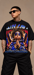 Muy Cara “Path to Paradise”Oversized Graphic Tee