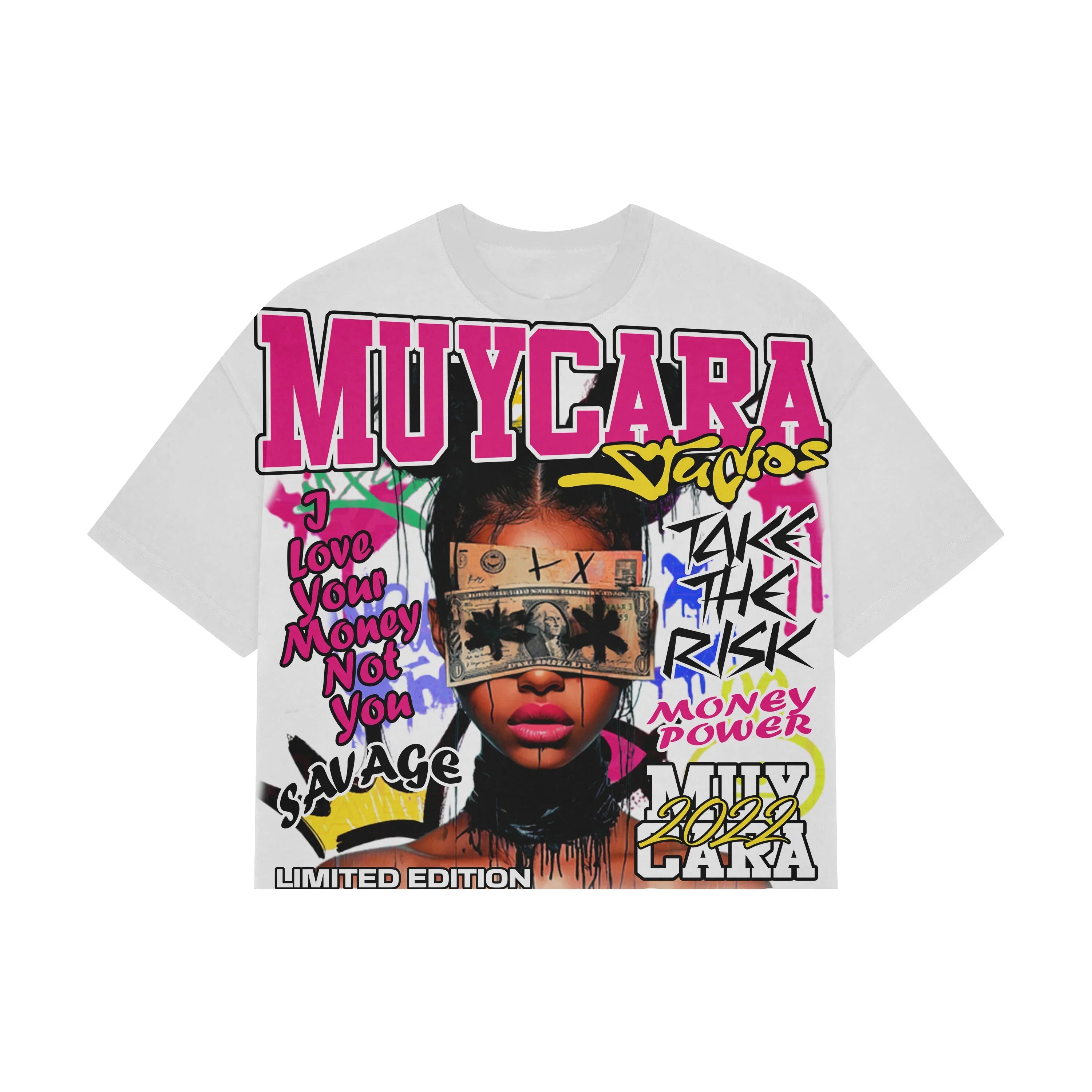 “I Love Your Money” Unisex Graphic Crop T-Shirt | Trendy Urban Style USA 2025 - www.muycara.com